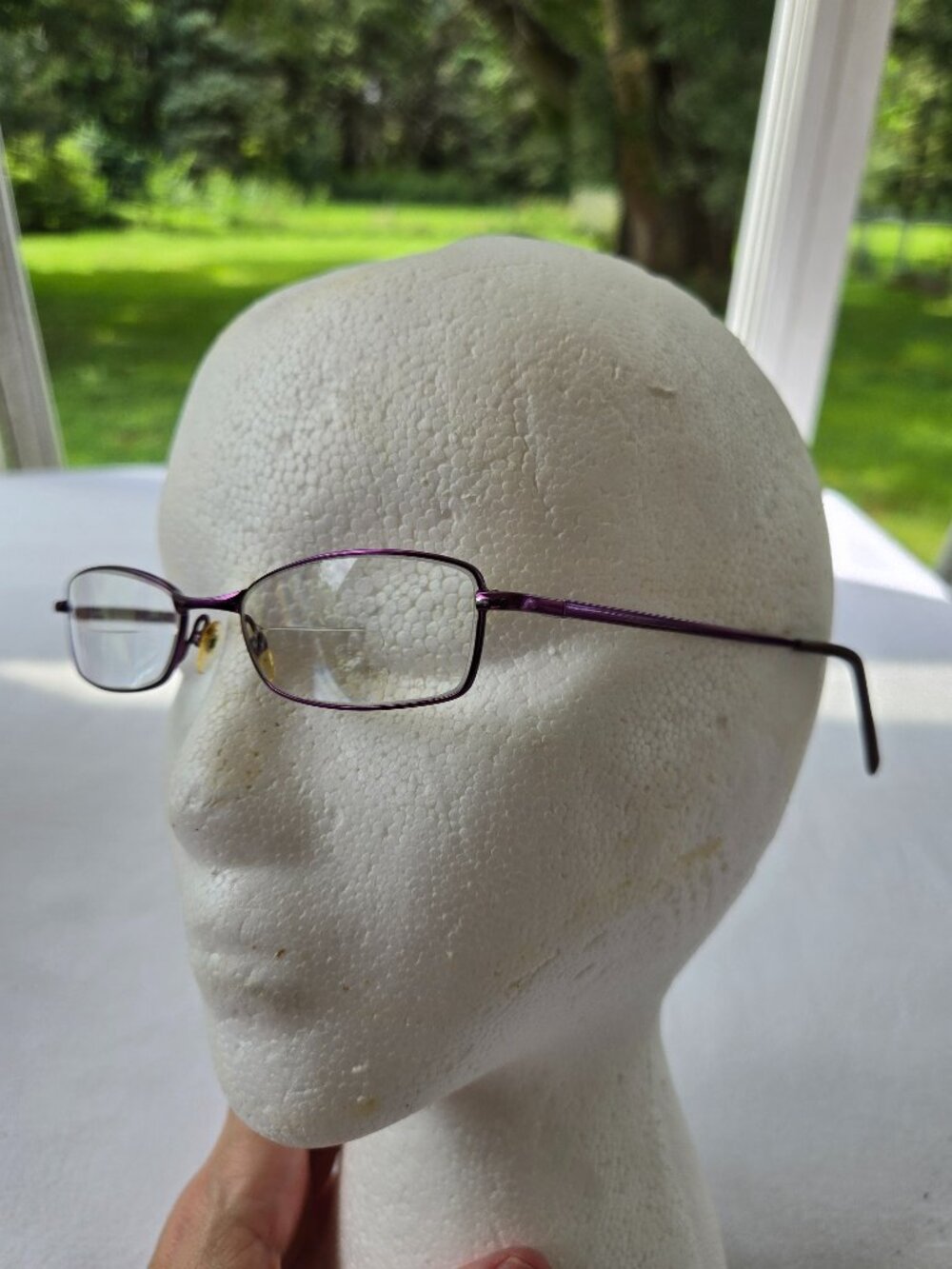 Caravaggio Elena Eyeglasses Frame Women's Purple Full Rim Rectangular 46-16-130